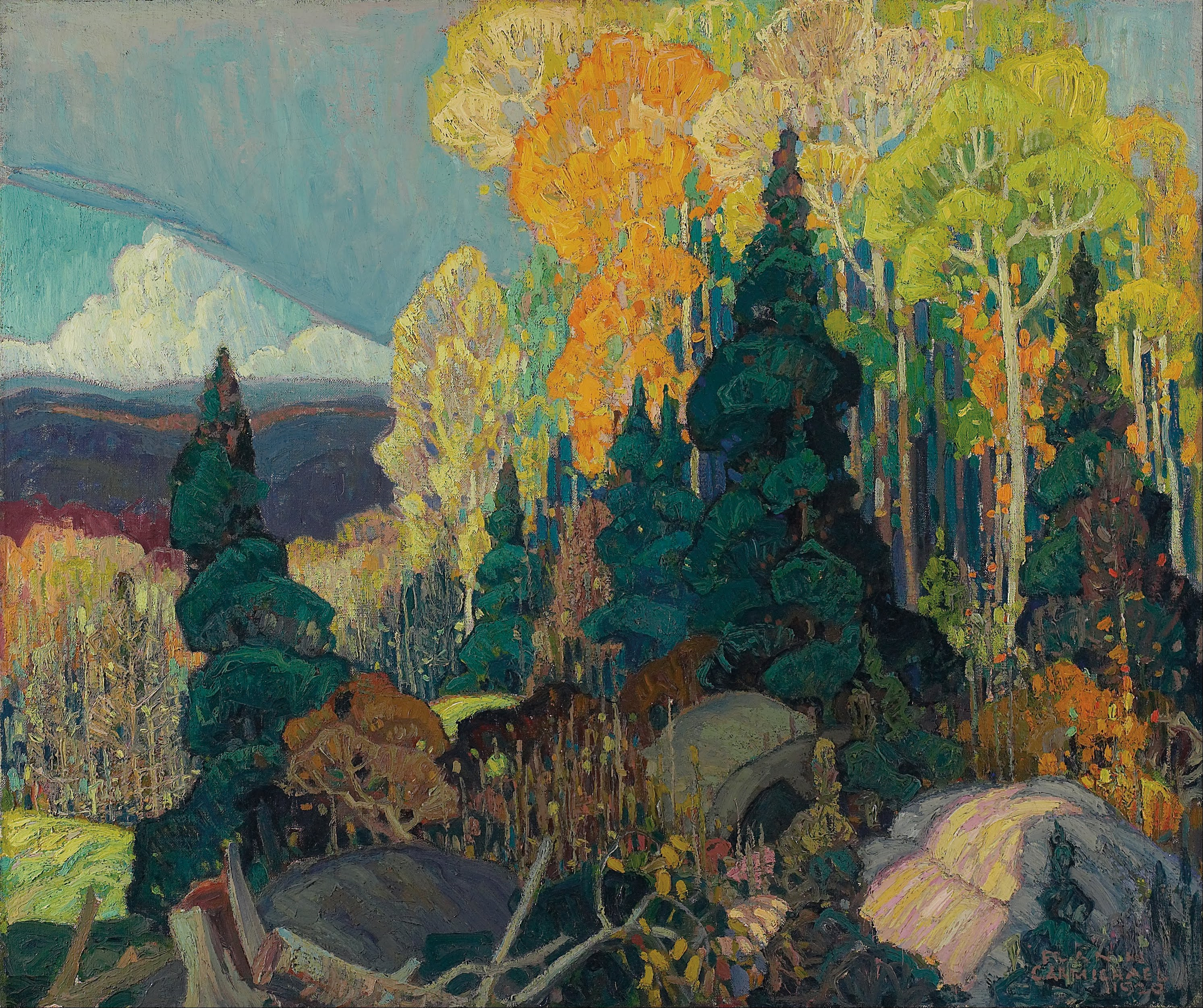 Autumn Hillside