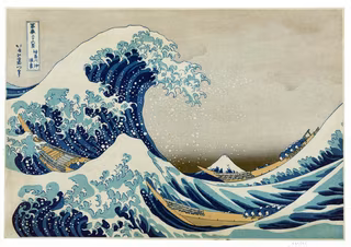 Artwork by Katsushika Hokusai