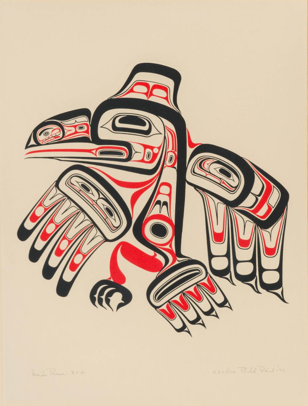 Bill Reid Haida Raven - Xuuya, 1972