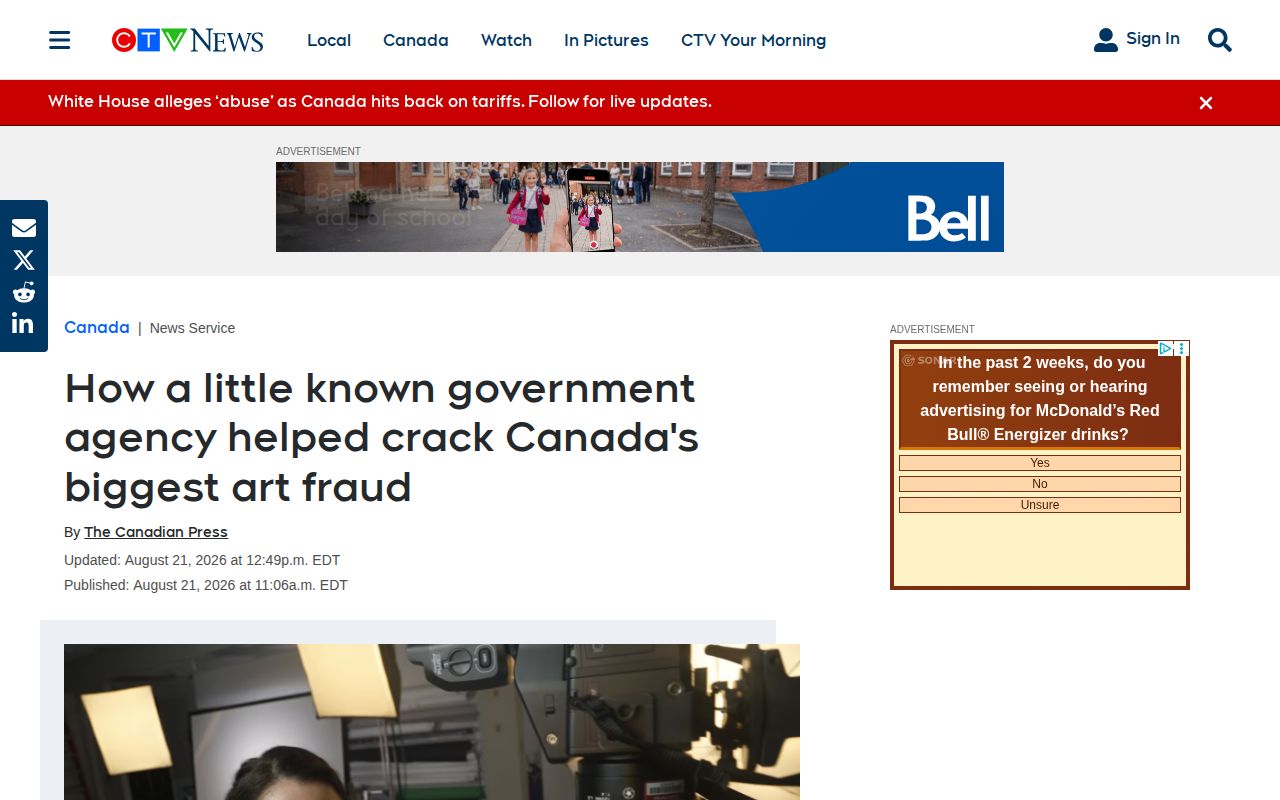 How a little known government agency helped crack Canada's biggest art fraud